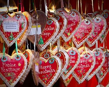 Christmas markets stall